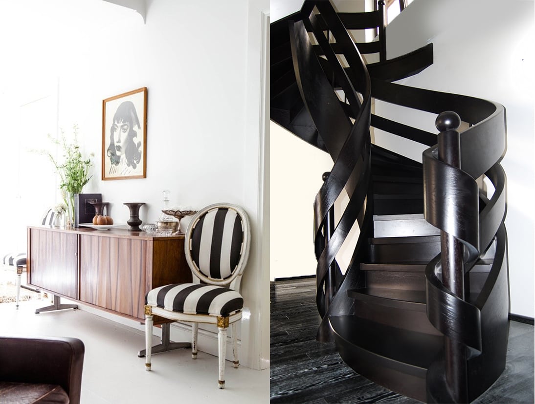 schody wstęgowe drewniane 24