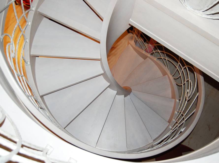 nowoczesne schody gięte 2